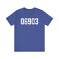 06903 Stamford CT Zip Code Unisex Jersey Short Sleeve T-Shirt