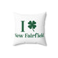 I Clover New Fairfield Spun Polyester Square Pillow