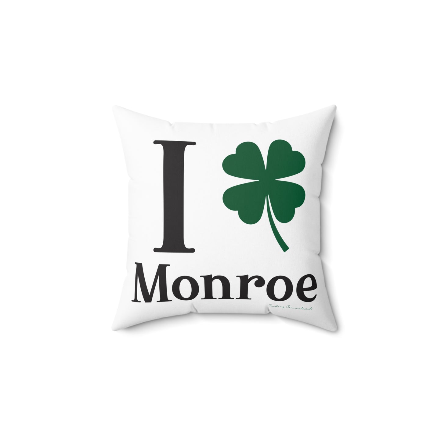 I Clover Monroe  Spun Polyester Square Pillow