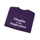 Chaplin is My Happy Place Unisex Heavy Blend™ Crewneck Sweatshirt
