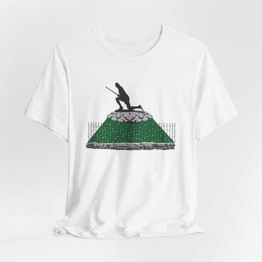 Minuteman Holiday Lights Unisex Jersey Short Sleeve T-Shirt