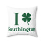 I Clover Southington Spun Polyester Square Pillow