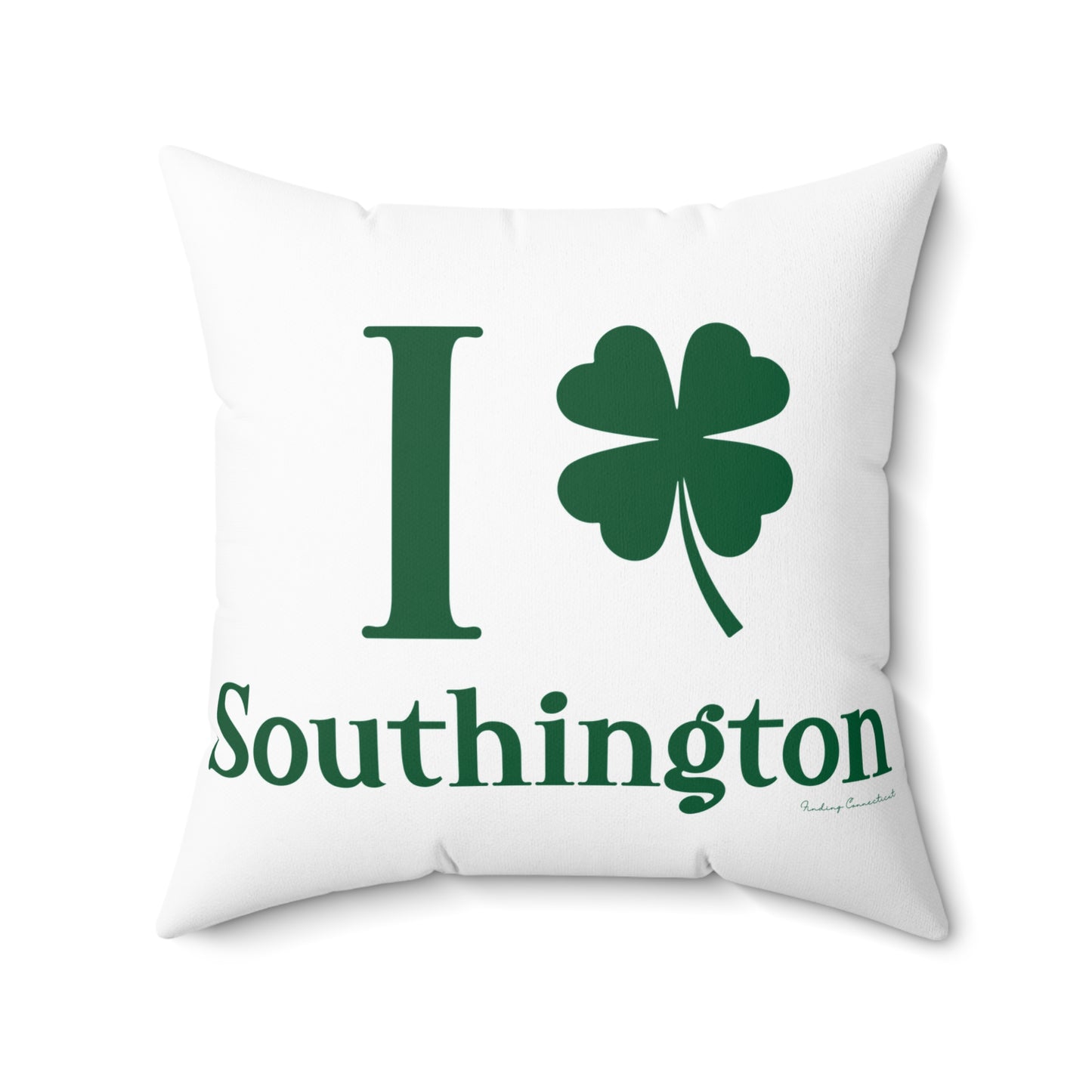 I Clover Southington Spun Polyester Square Pillow