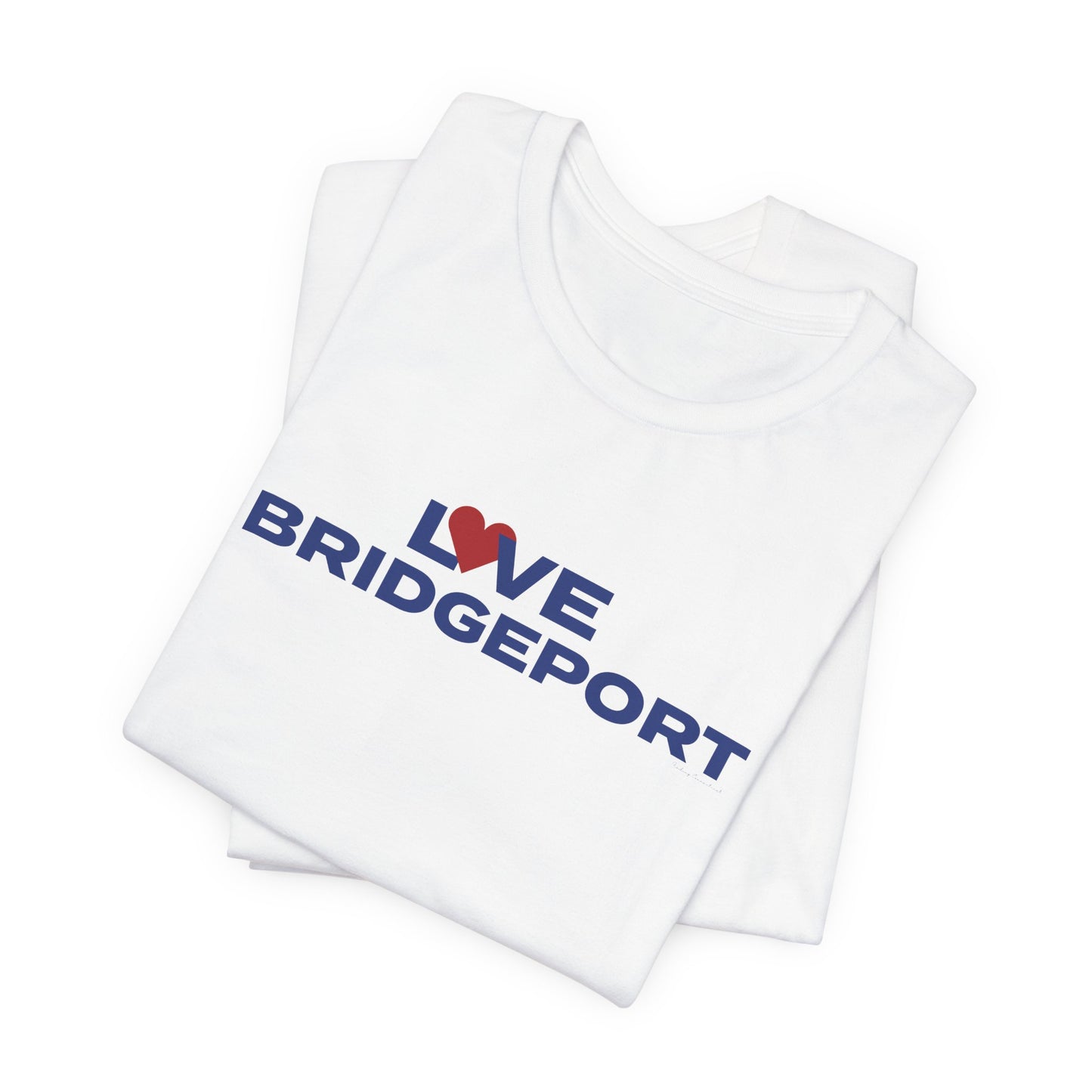 Love Bridgeport Unisex Jersey Short Sleeve T-Shirt