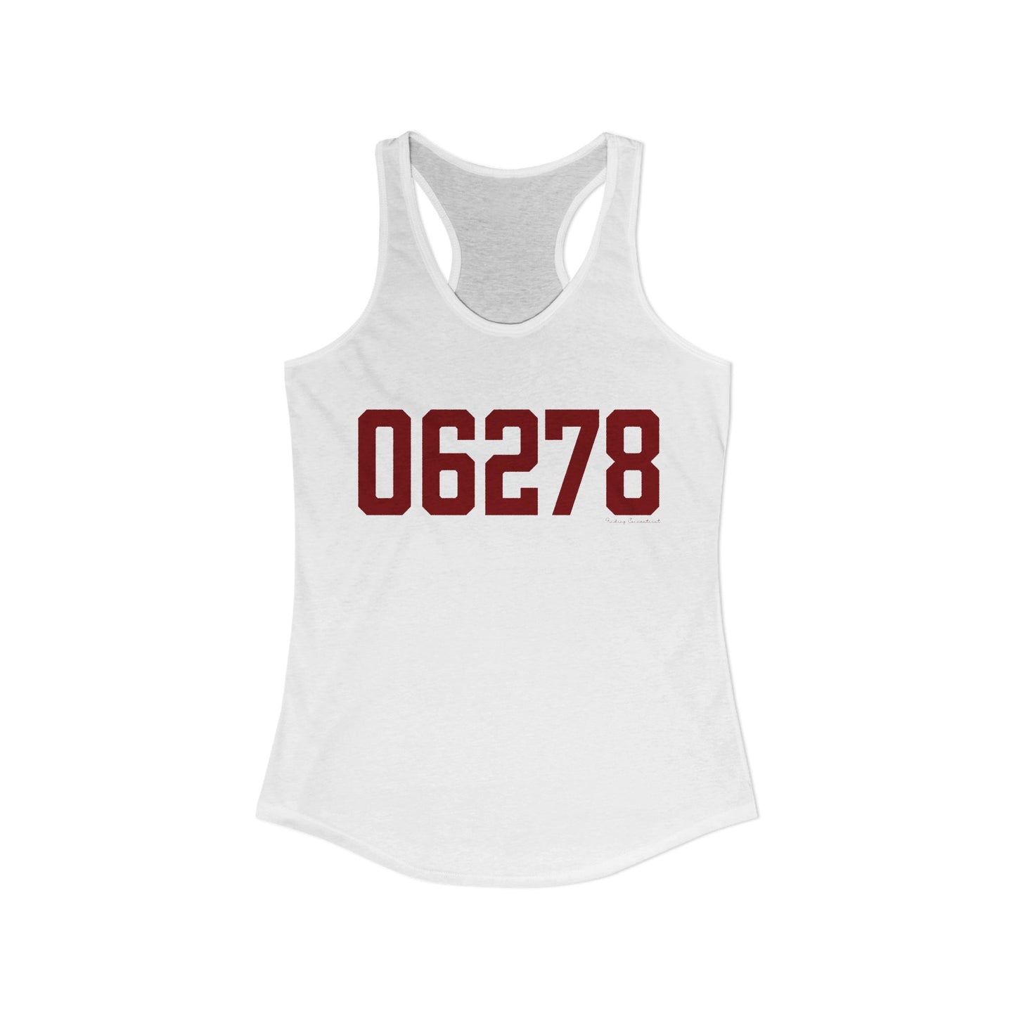 06278 Ashford Connecticut Zip CodeWomen's Ideal Racerback Tank Top