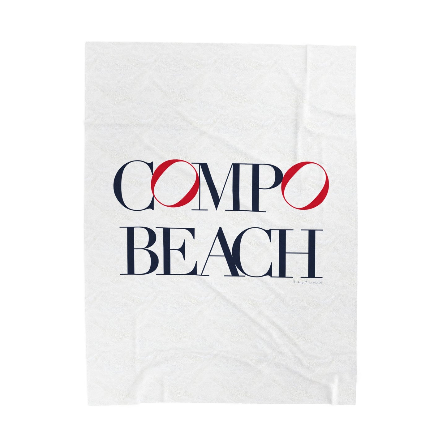 41 Tilt Compo Beach Velveteen Plush Blanket