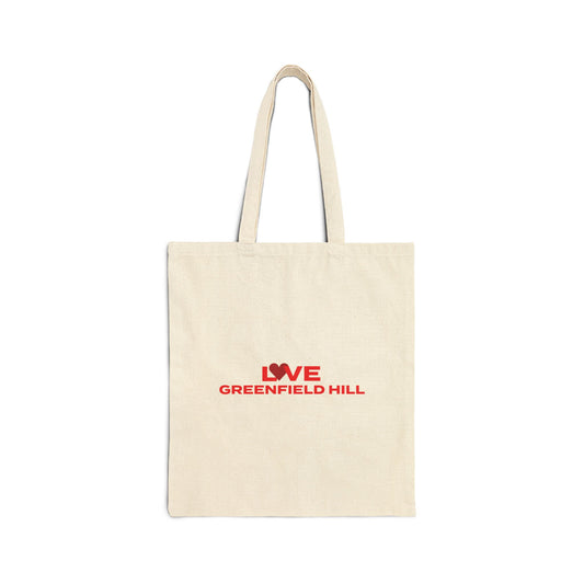 Love Greenfield Hill Cotton Canvas Tote Bag