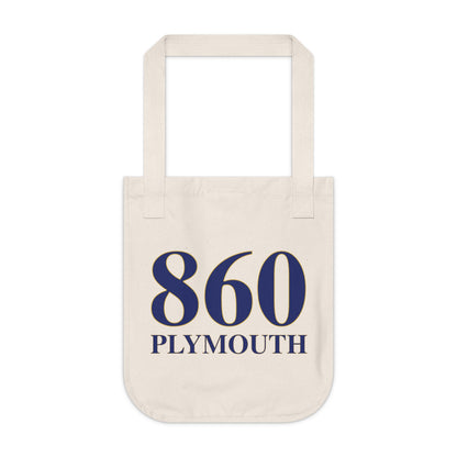 860 Plymouth Organic Canvas Tote Bag