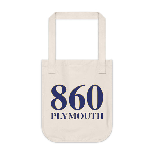 860 Plymouth Organic Canvas Tote Bag