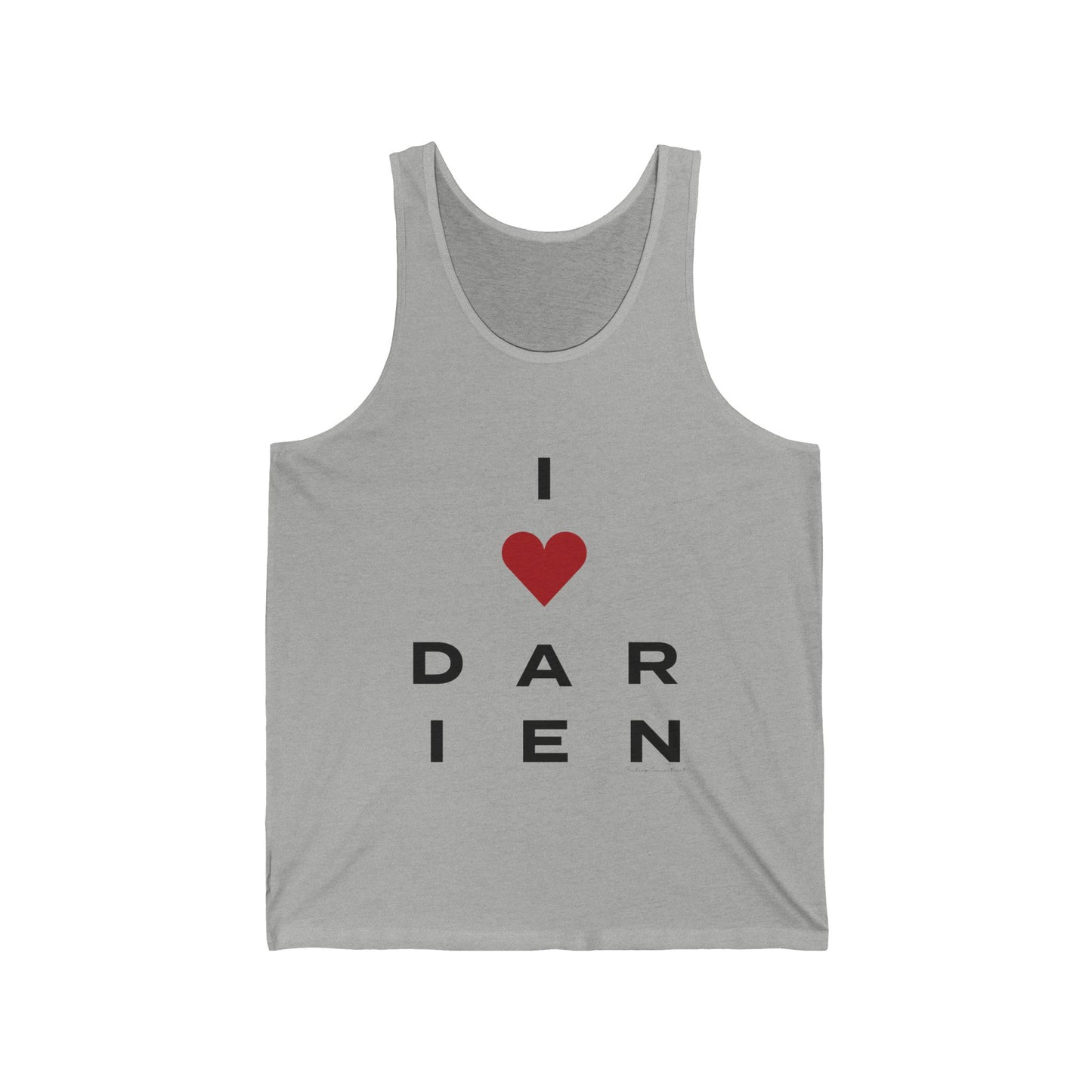 Darien Vision Unisex Jersey Tank Top