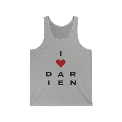 Darien Vision Unisex Jersey Tank Top