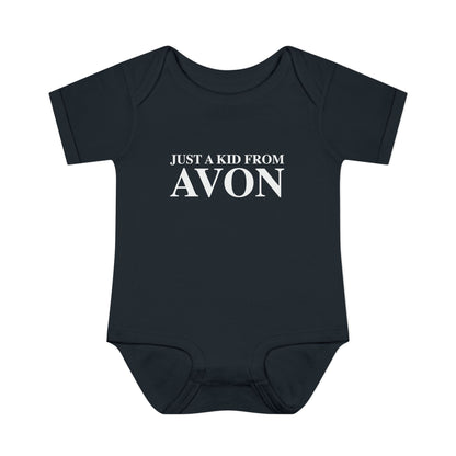 Just a kid from Avon Infant Baby Rib Bodysuit