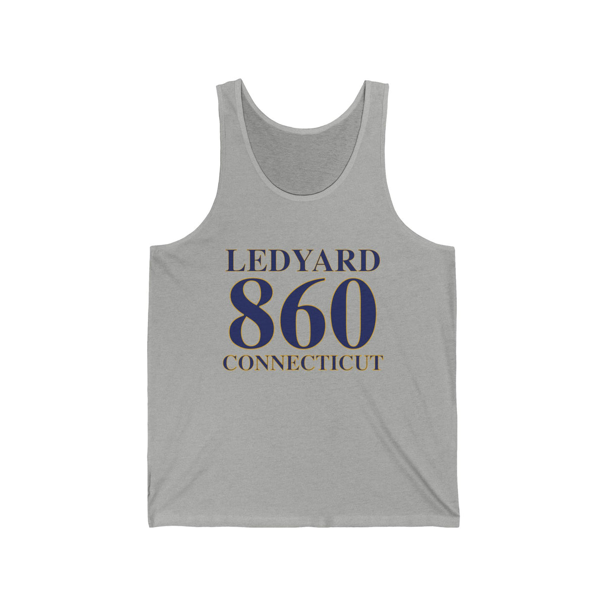 Ledyard 860 Connecticut Unisex Jersey Tank Top