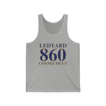 Ledyard 860 Connecticut Unisex Jersey Tank Top