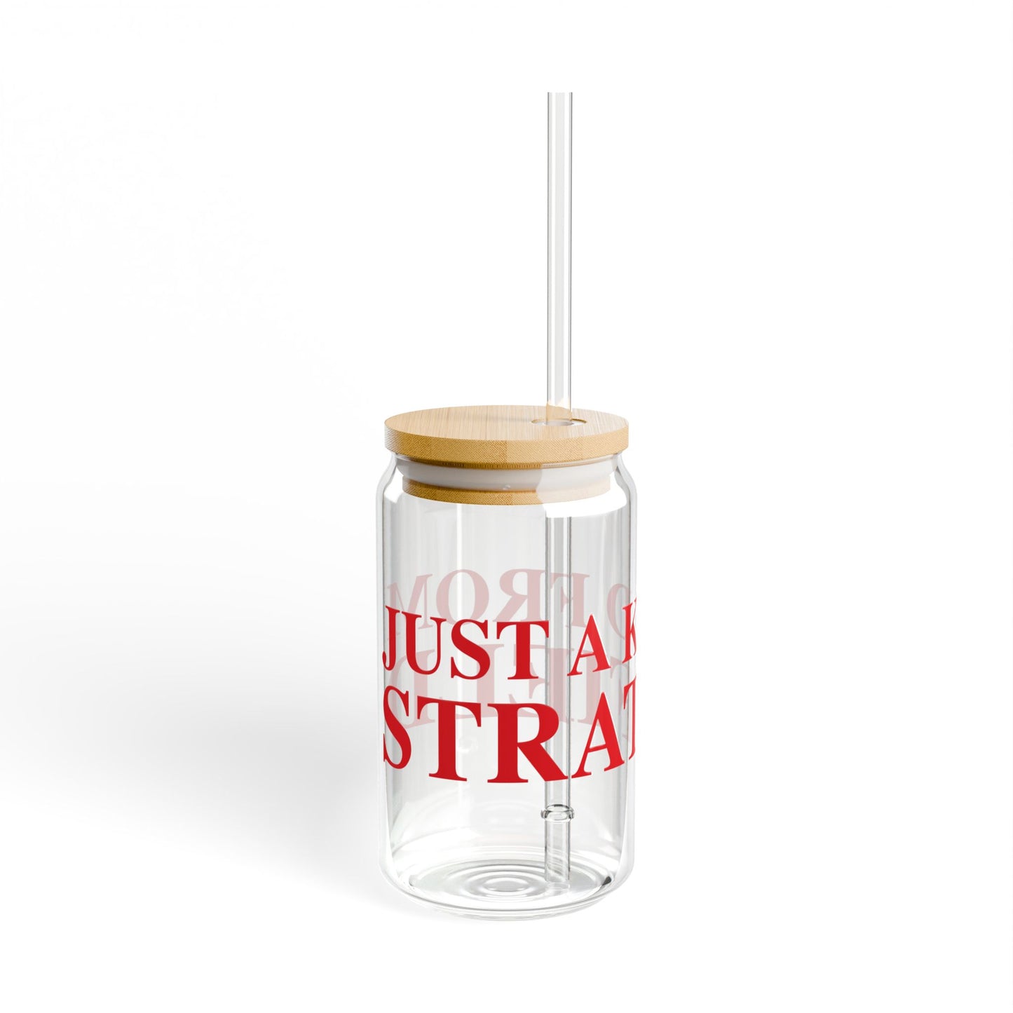 Just a kid from Stratfield Sipper Glass, 16oz
