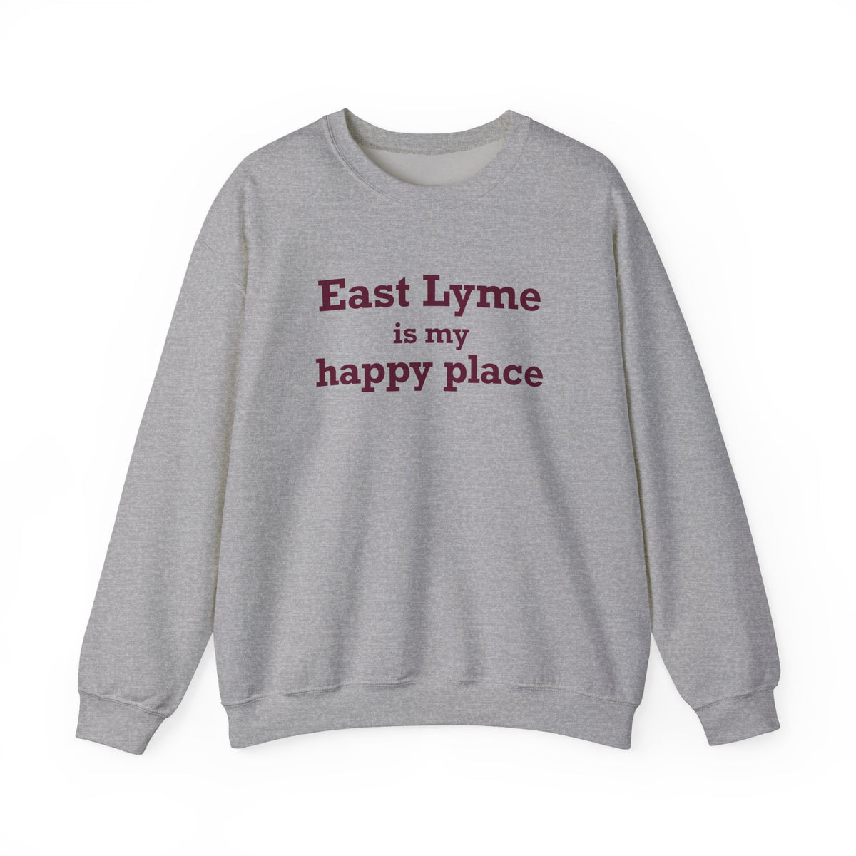 East Lyme is My Happy Place Unisex Heavy Blend™ Crewneck Sweatshirt