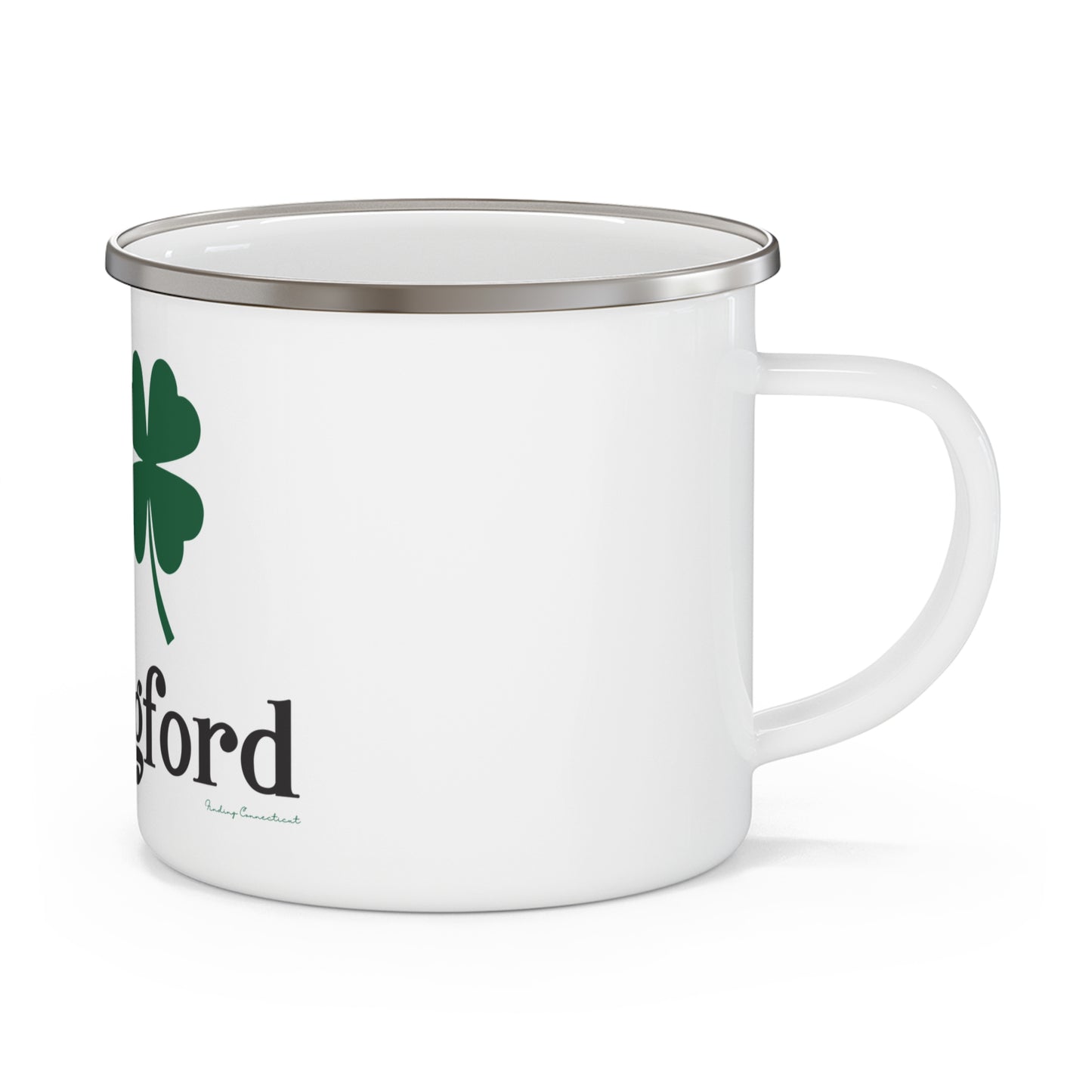I Clover Wallingford Enamel Camping Mug