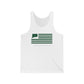 Danbury Connecticut St Patrick’s Day Flag Unisex Jersey Tank Top