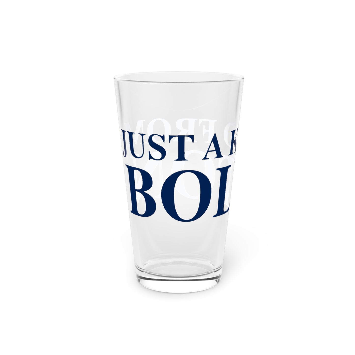 Just a kid from Bolton Pint Glass, 16oz