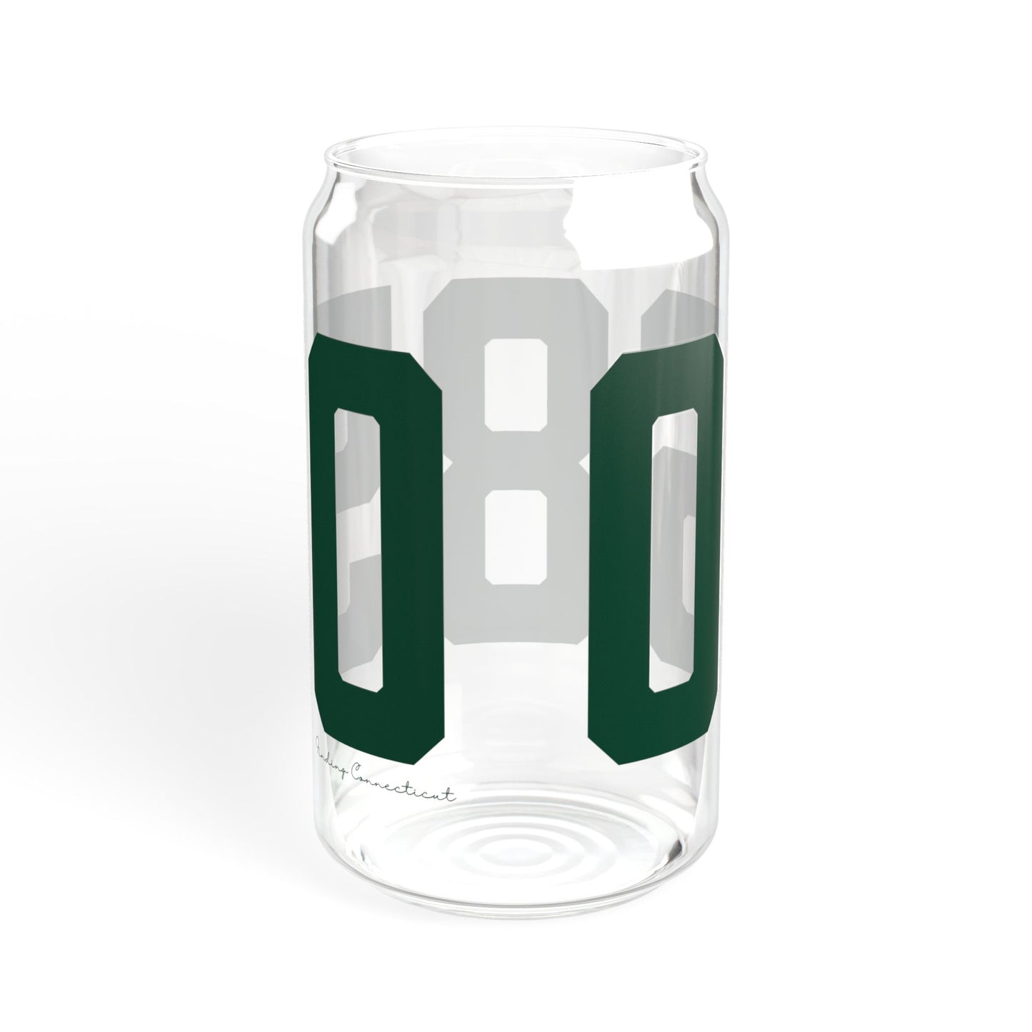 06850 Norwalk Connecticut Zip Code Sipper Glass, 16oz