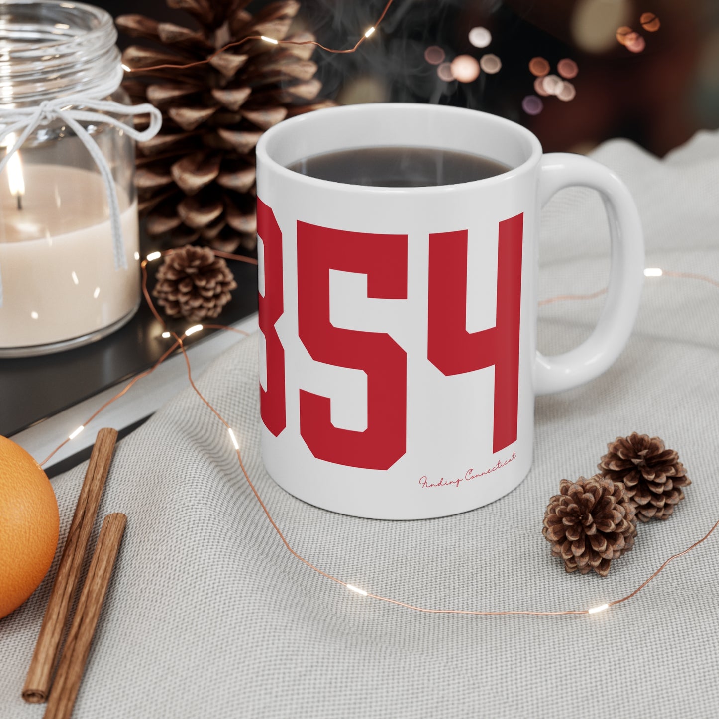 06854 Norwalk Connecticut Zip Code Mug 11oz