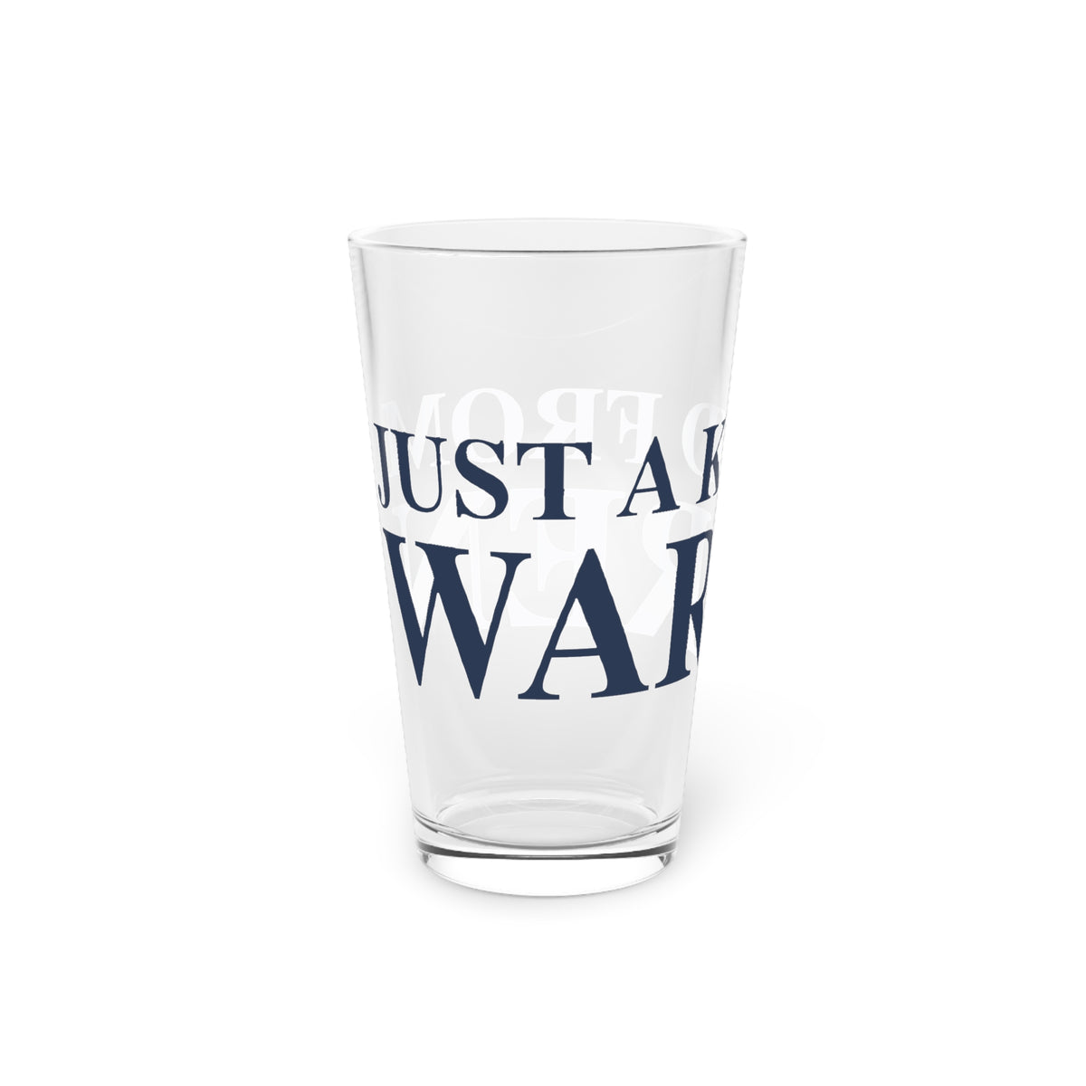 Just a kid from Warren Pint Glass, 16oz