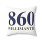 860 Willimantic Spun Polyester Square Pillow