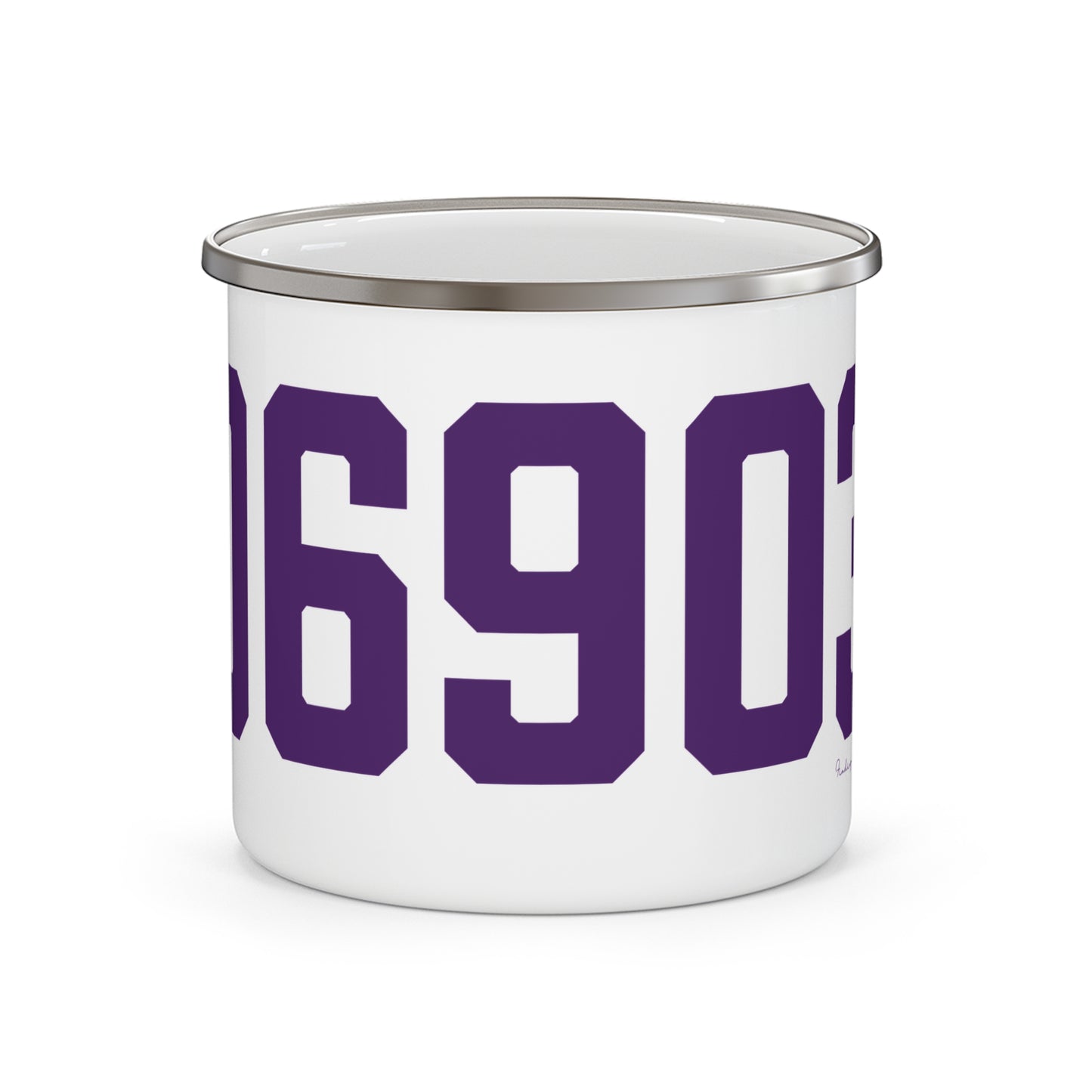06903 Stamford Connecticut Zip Code Enamel Camping Mug