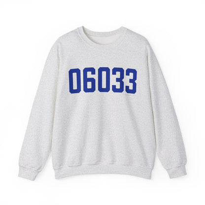 06033 Glastonbury Connecticut Zip Code Heavy Blend™ Crewneck Sweatshirt