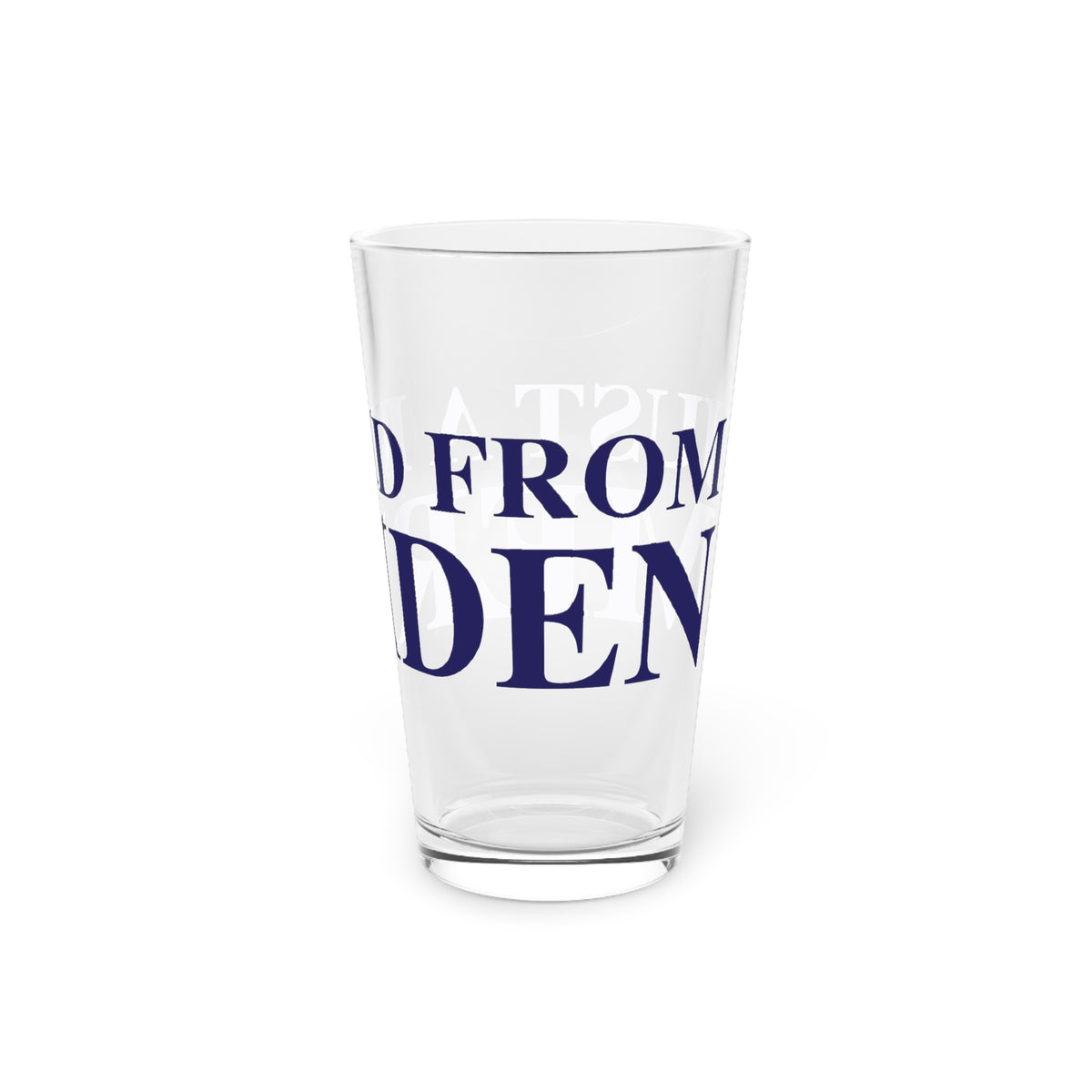 Just a kid from Meriden Pint Glass, 16oz