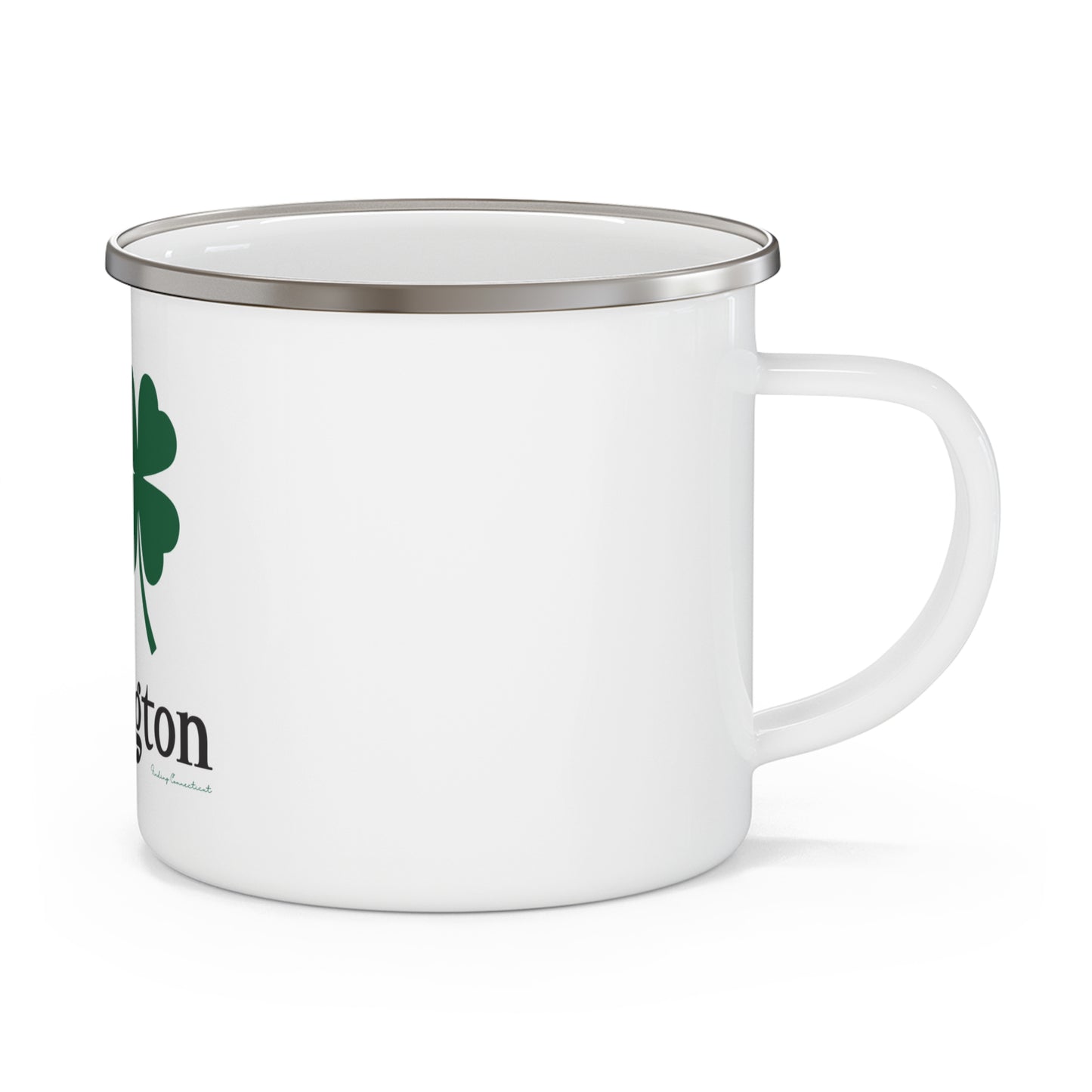 I Clover Torrington Enamel Camping Mug