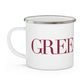 41 Tilt Greenwich Enamel Camping Mug