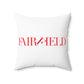 41 Tilt Fairfield Spun Polyester Square Pillow