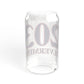 203 Silvermine Red, White & Blue Sipper Glass, 16oz