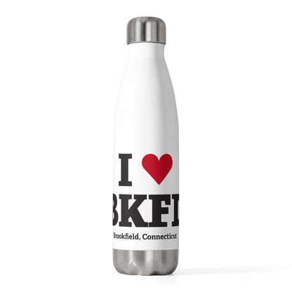 I Heart BKFD 20oz Insulated Bottle