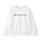 I Heart Greenfield Hill. Unisex Heavy Blend™ Crewneck Sweatshirt