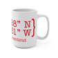 Fairfield Coordinates Mug 15oz