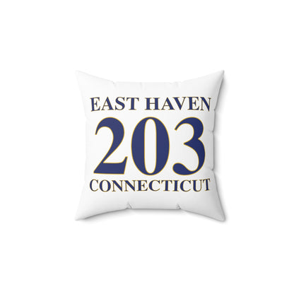 East Haven 203 Connecticut Polyester Square Pillow