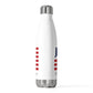 Old Saybrook Connecticut Flag 20oz Insulated Bottle