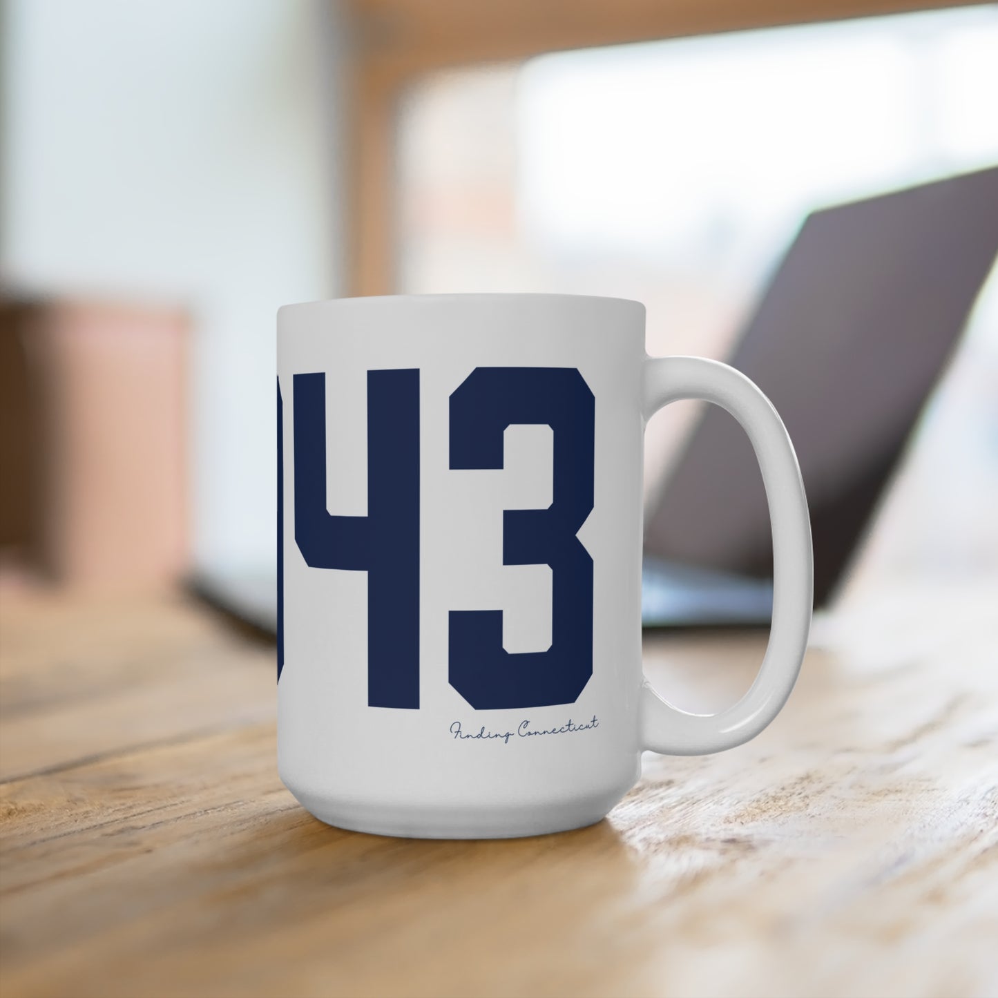 06043 Bolton Connecticut Zip Code Mug 15oz