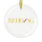 41 Tilt Redding Glass Ornaments