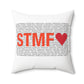 Stamford Love Spun Polyester Square Pillow