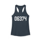 06374 Plainfield CT Zip Code Women's Ideal Racerback Tank Top