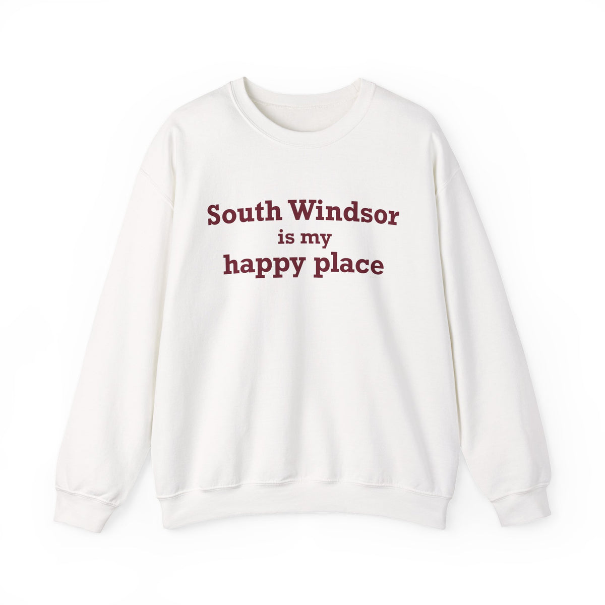 South Windsor is My Happy Place Heavy Blend™ Crewneck Sweatshirt