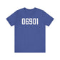 06901 Stamford Connecticut Zip Code Unisex Jersey Short Sleeve T-Shirt