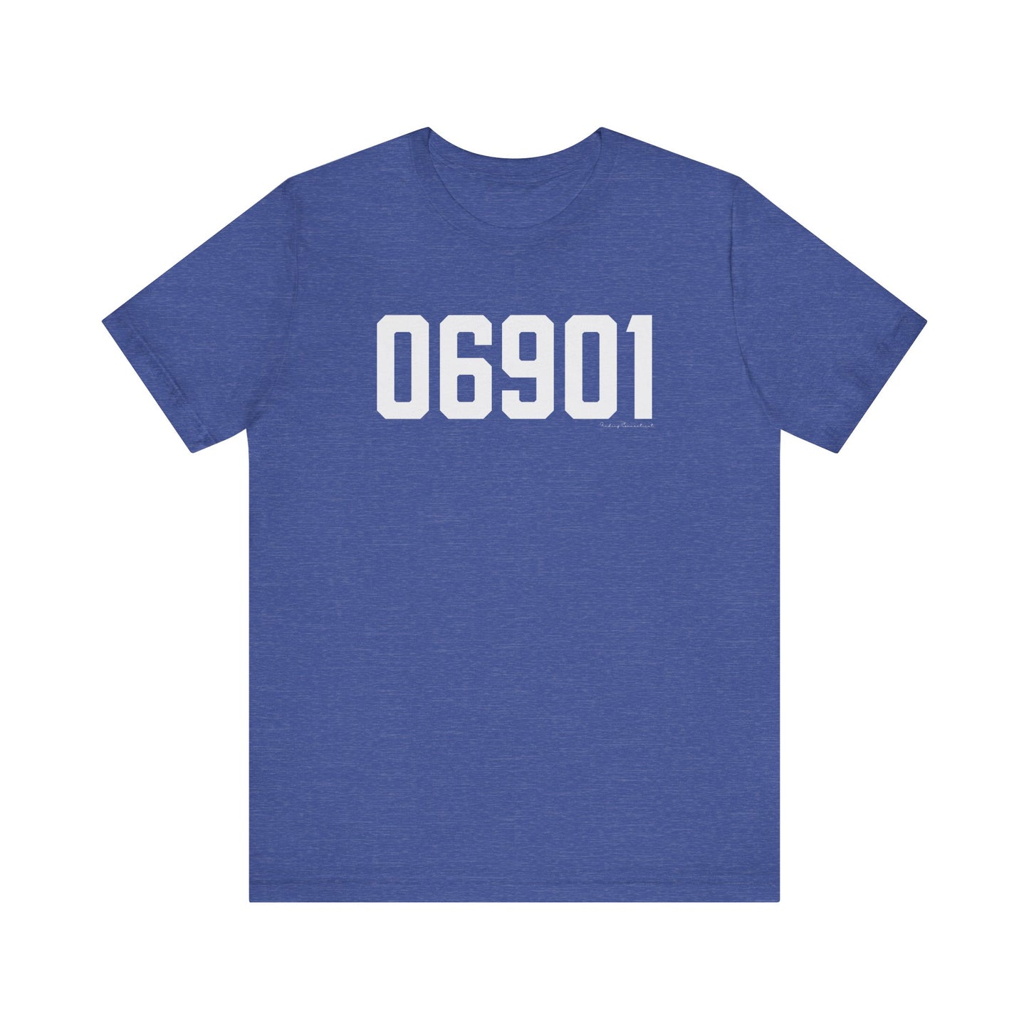 06901 Stamford Connecticut Zip Code Unisex Jersey Short Sleeve T-Shirt