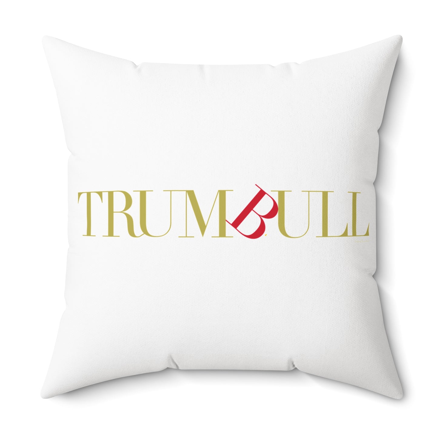41 Tilt Trumbull  Spun Polyester Square Pillow