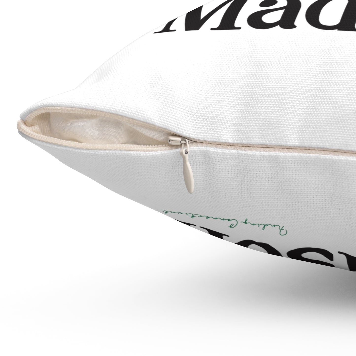 I Clover Madison Spun Polyester Square Pillow