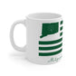 Milford Connecticut St. Patrick’s Day Flag Mug 11oz