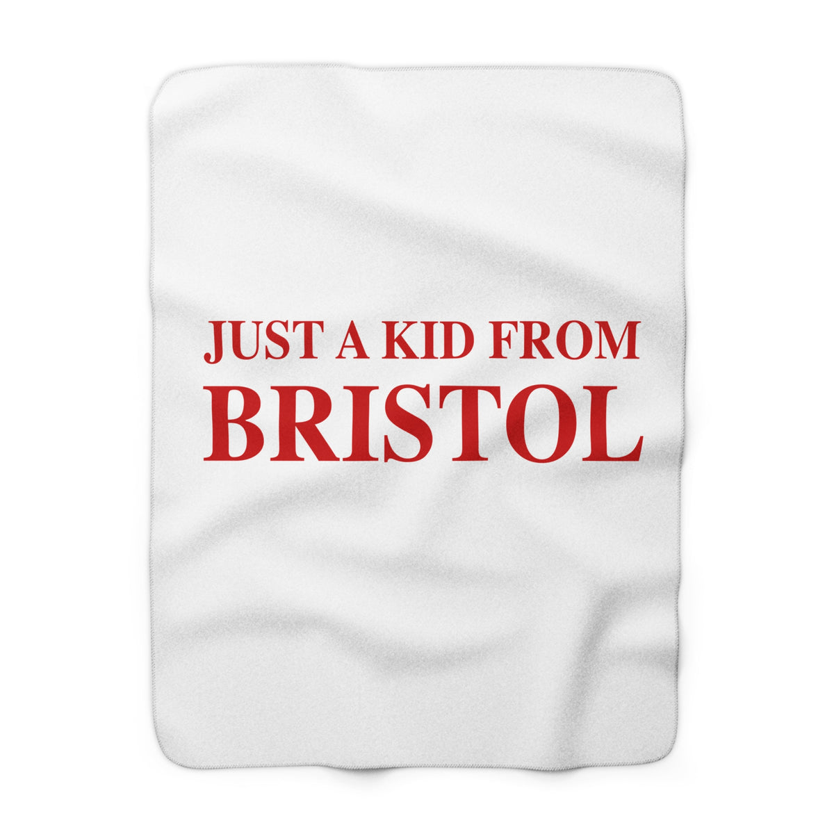 Just a kid from Bristol Fleece Blanket